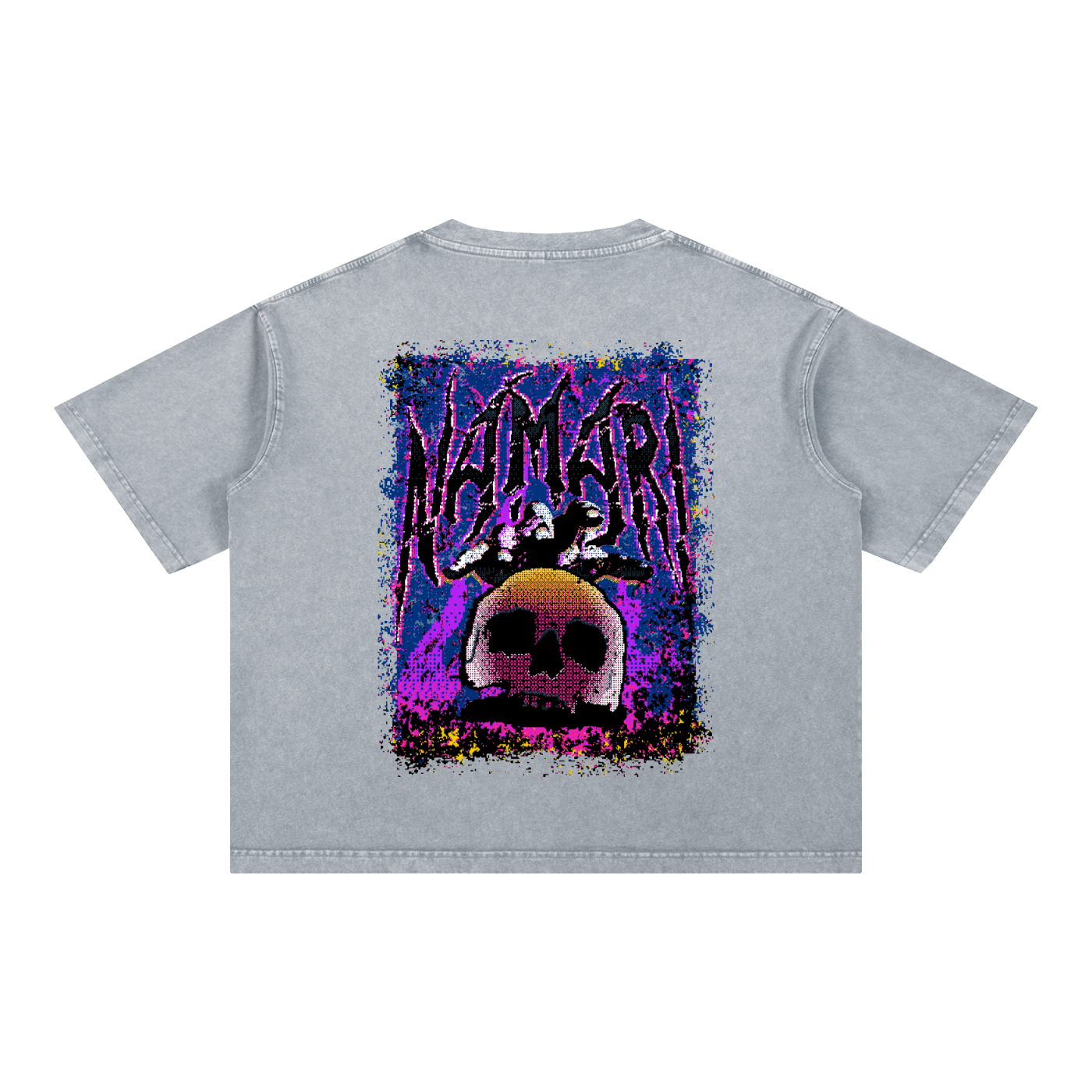 Debt Collector Mineral Wash Boxy Cotton T-Shirt