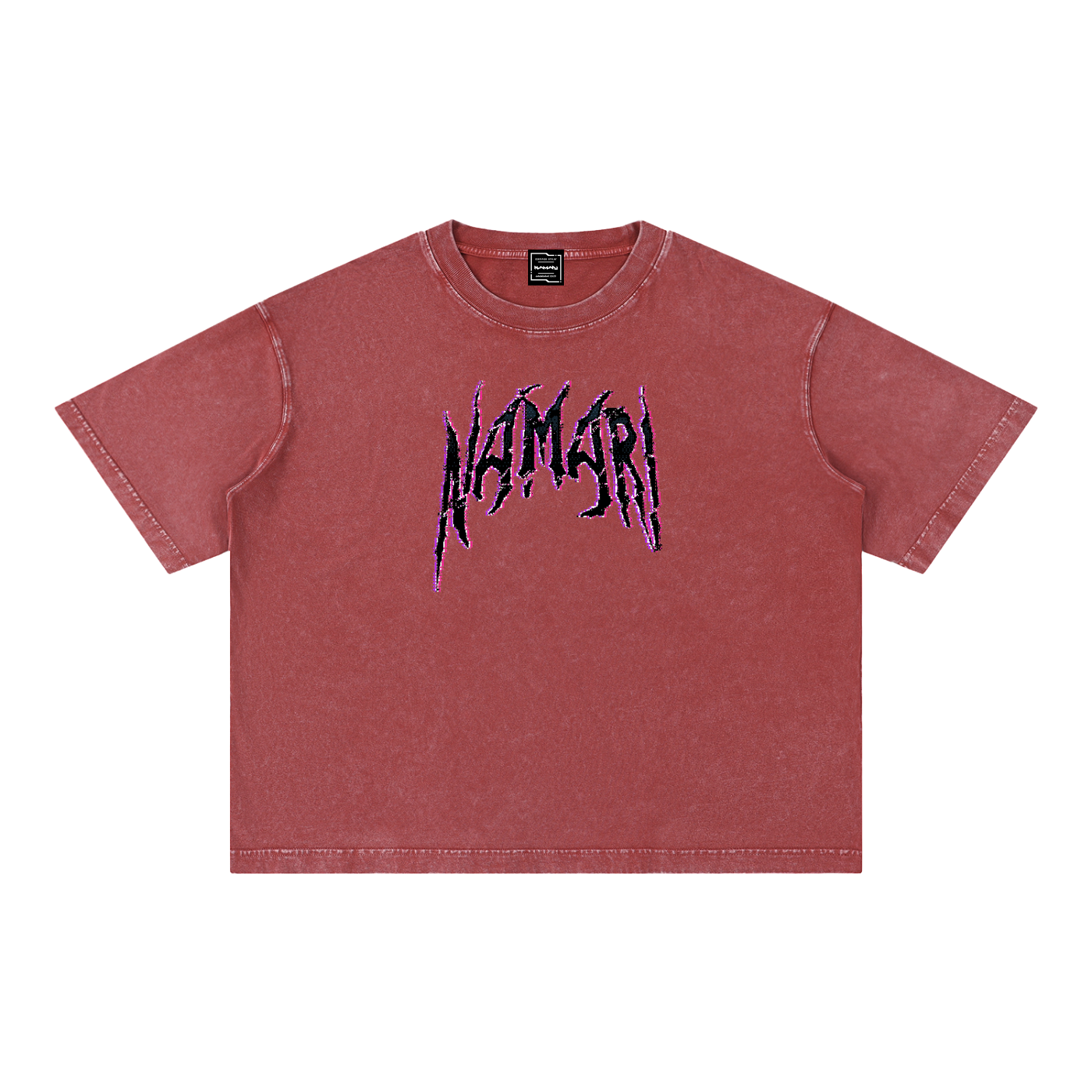 Debt Collector Mineral Wash Boxy Cotton T-Shirt