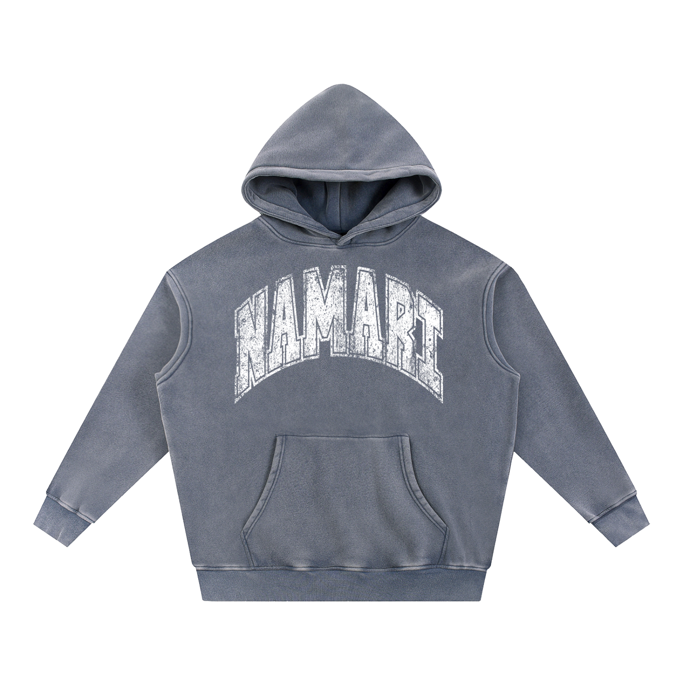 Namari Vintage Snow Wash Fleece Oversize Hoodie