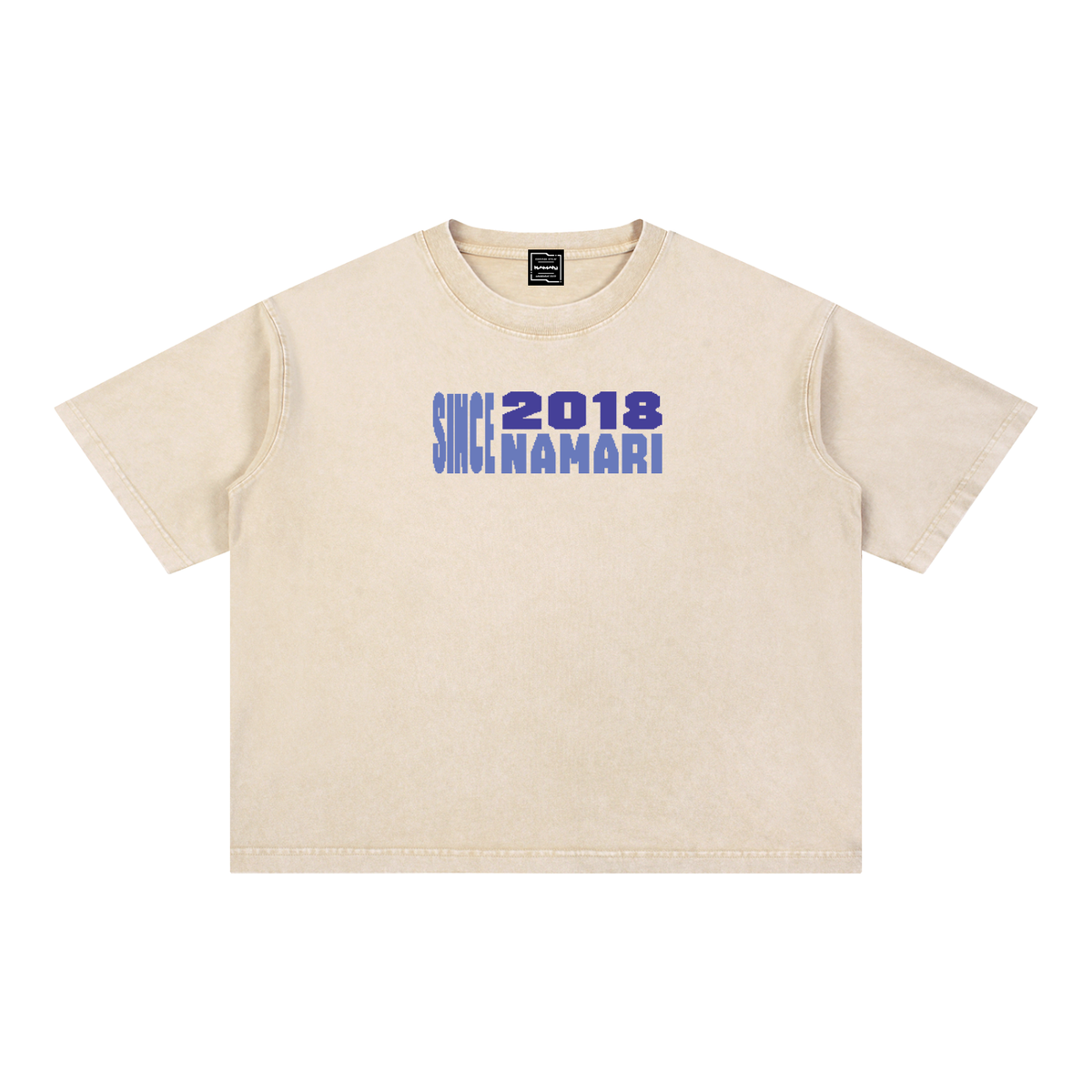 Years Namari Mineral Wash Boxy Cotton T-Shirt
