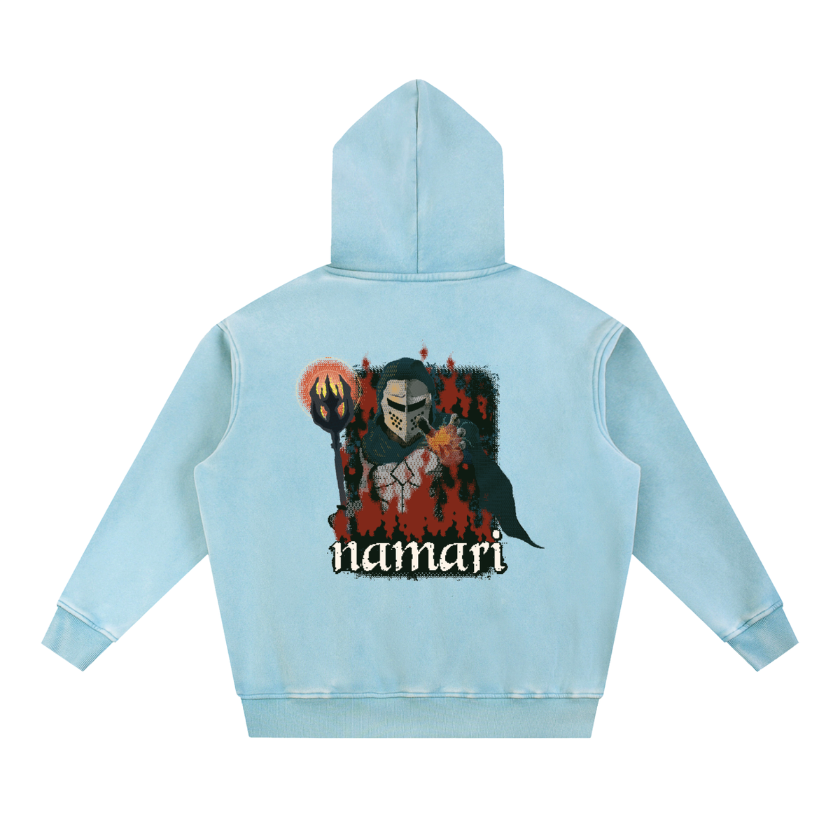 Knights Power Snow Wash Fleece Oversize Hoodie