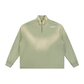 Namari Sun Fade Raw Edge Quarter-Zip Sweatshirt