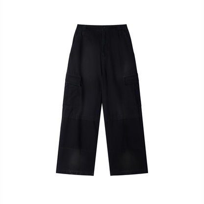 Namari Unisex Sunfade Washed Fleece Cargo Pants