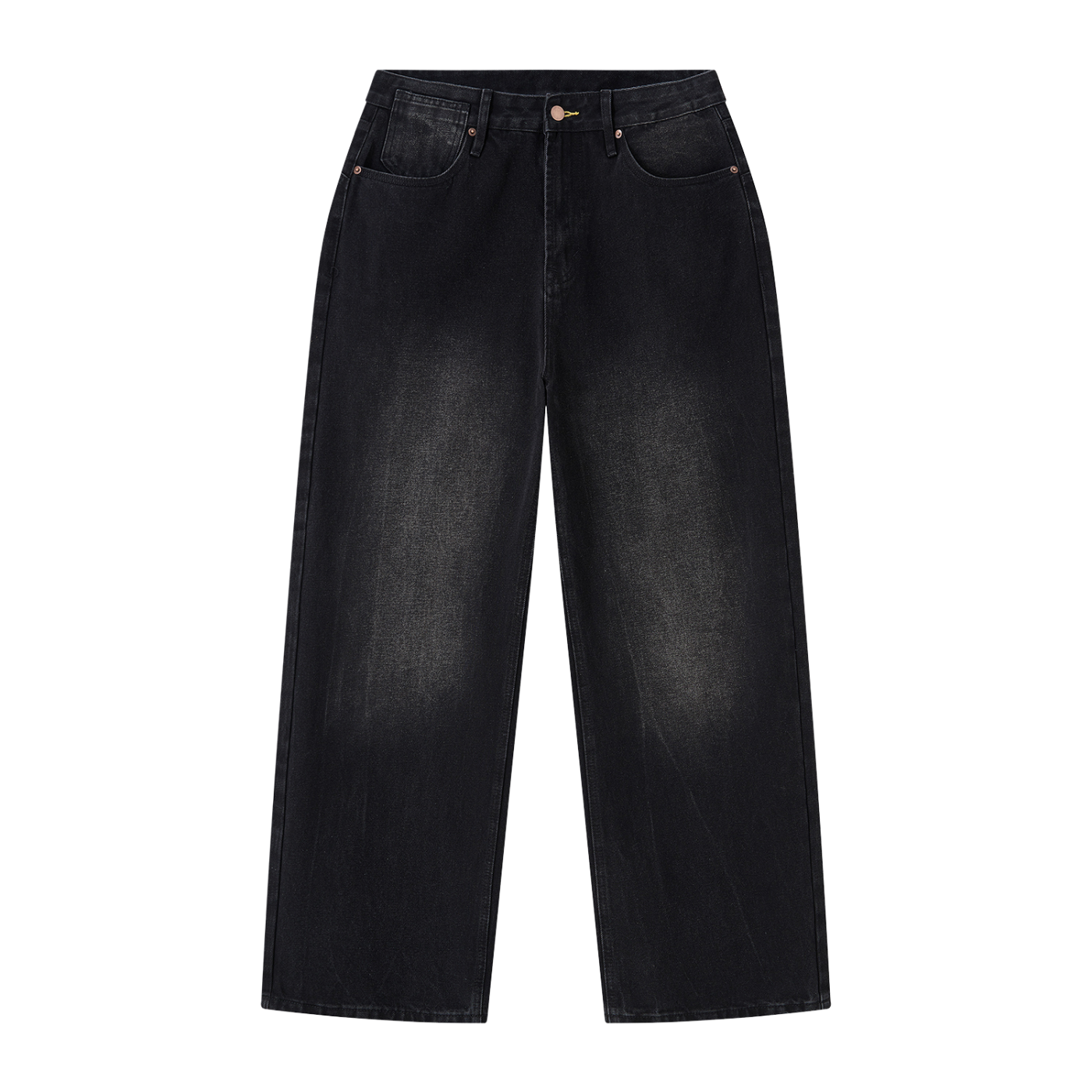Namari Men's Vintage Wash Wide Leg Jeans