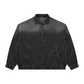 Disintegrate Unisex Vintage Wash Full-Zip Denim Jacket