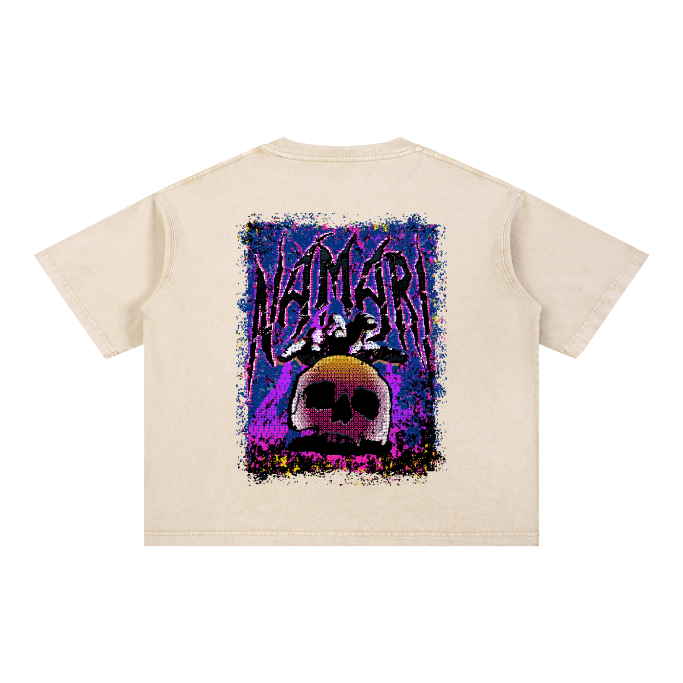 Debt Collector Mineral Wash Boxy Cotton T-Shirt