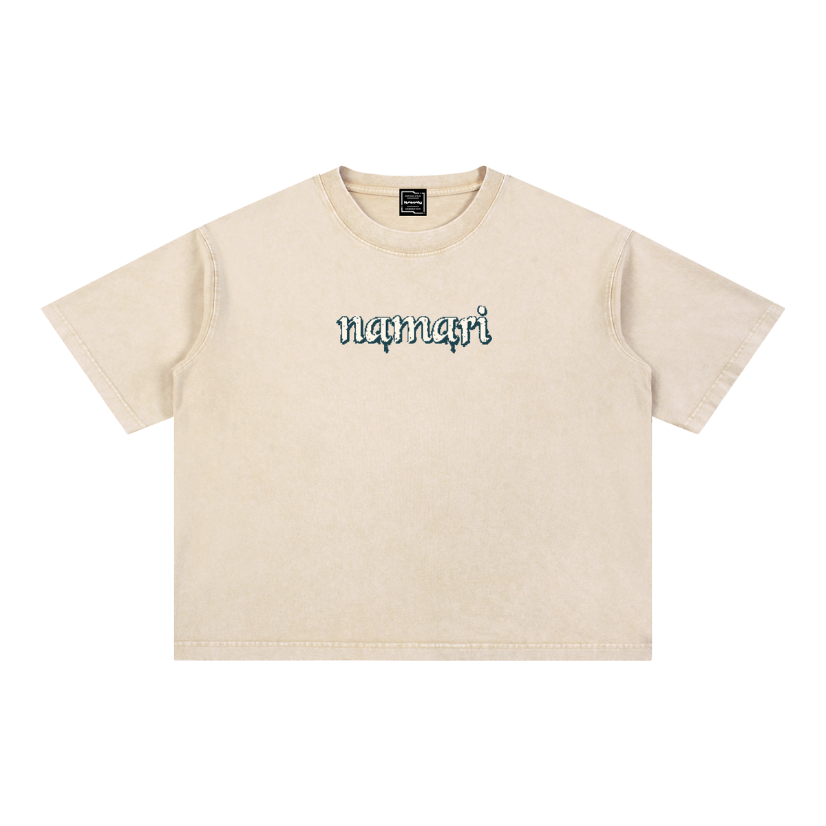 Power Mineral Wash Boxy Cotton T-Shirt