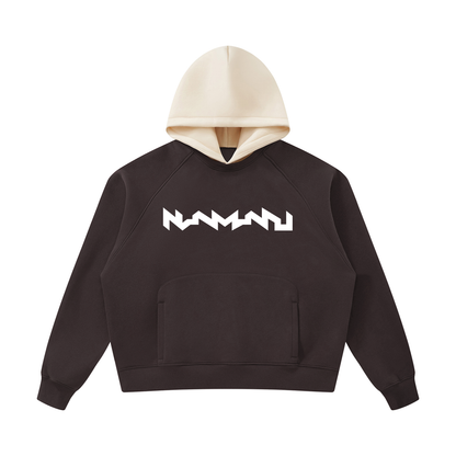 Certified Stylin' Namari Unisex Fleece Raglan Color Block Hoodie