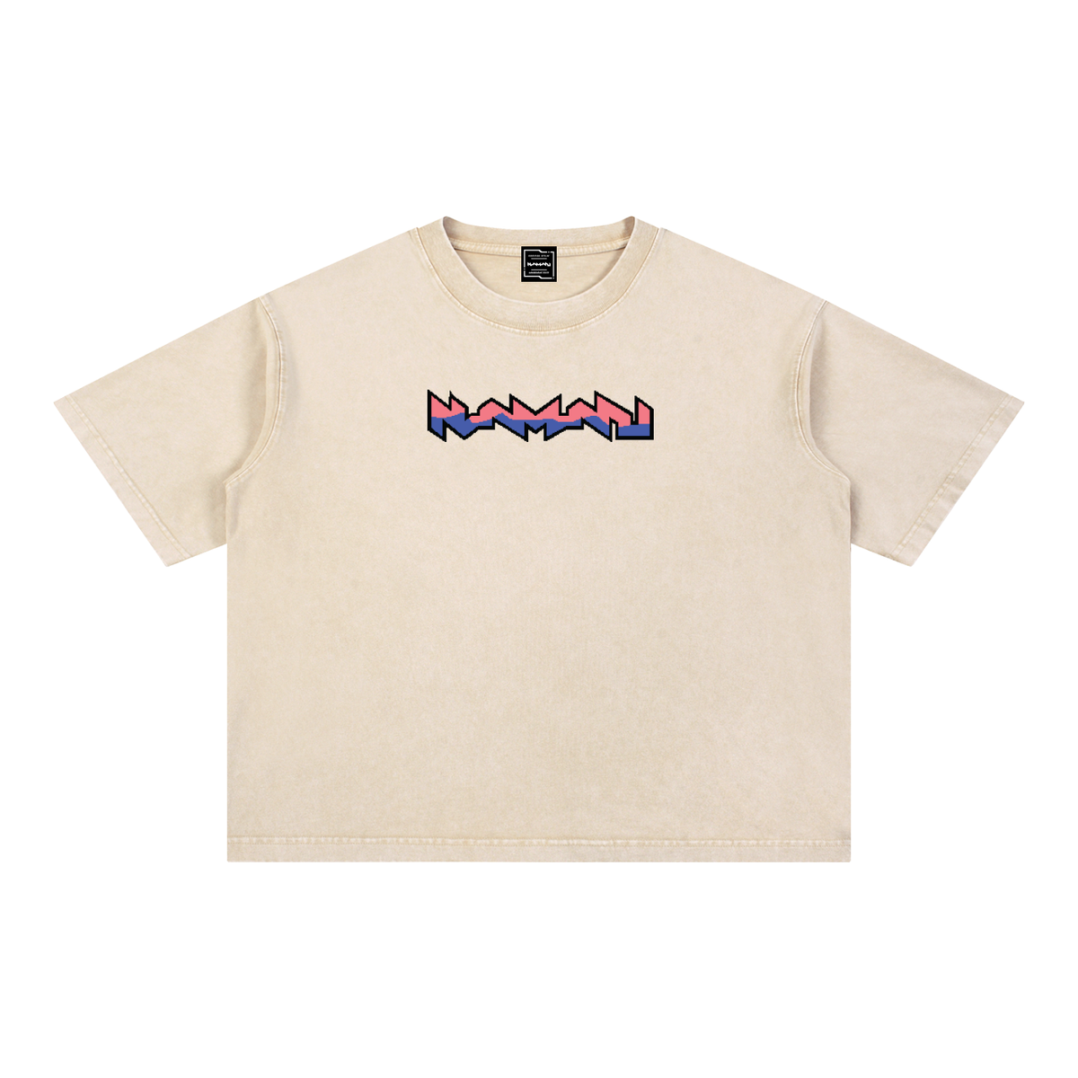 Pursuit of Booty Mineral Wash Boxy Cotton T-Shirt