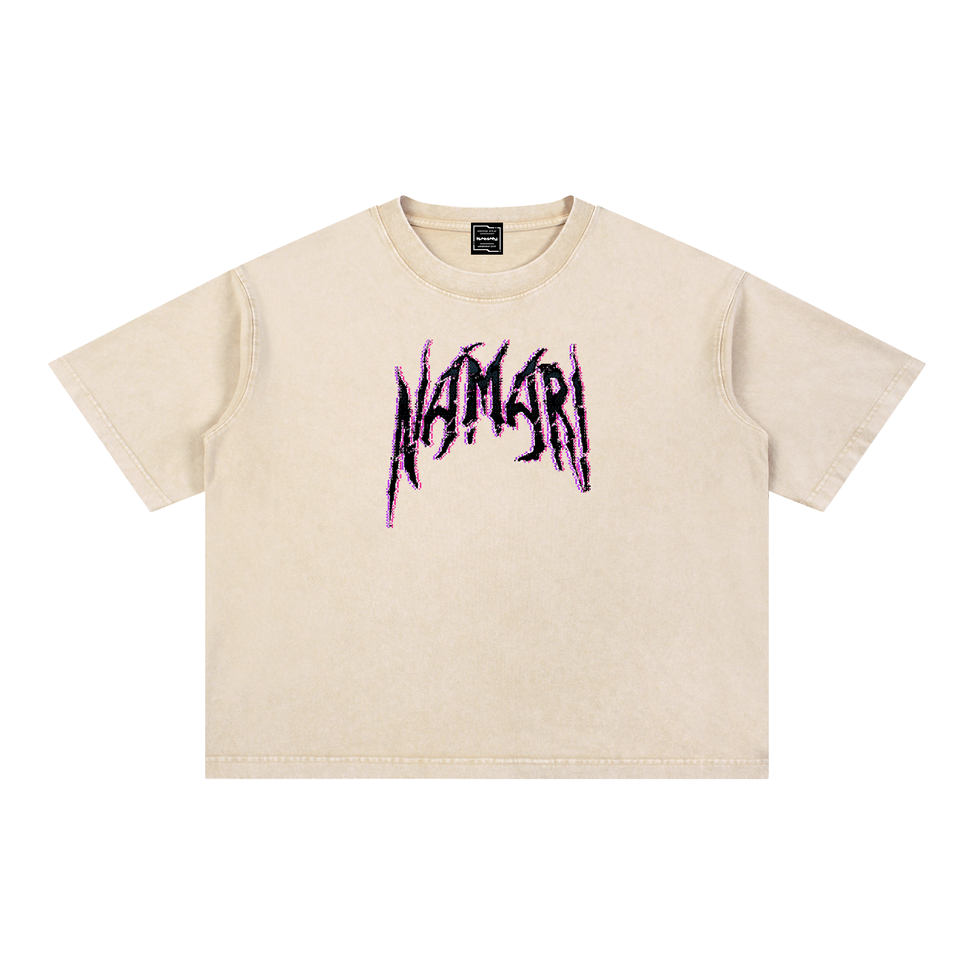 Debt Collector Mineral Wash Boxy Cotton T-Shirt