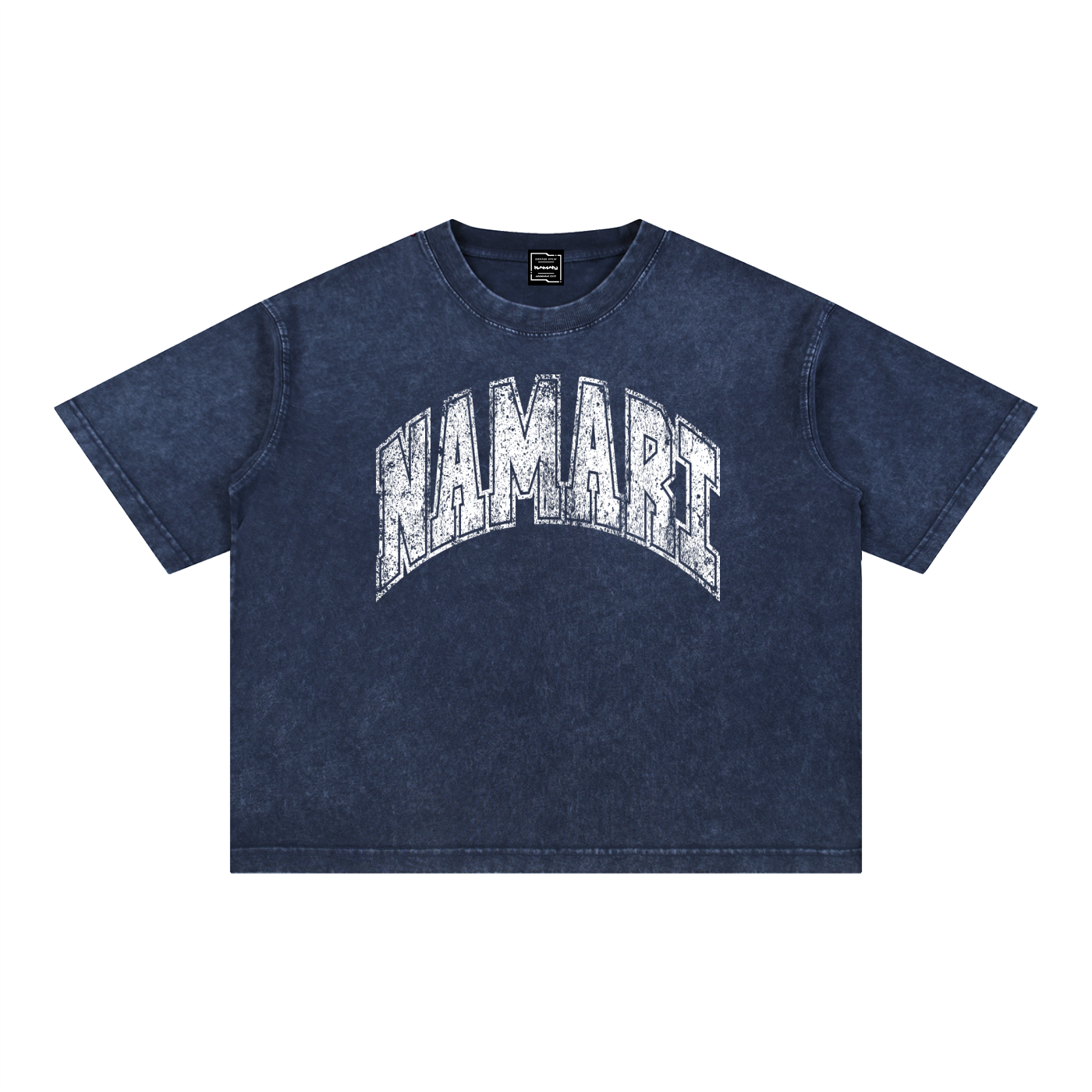 Namari Vintage Mineral Wash Boxy Cotton T-Shirt