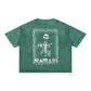 Burial (White) Mineral Wash Boxy Cotton T-Shirt