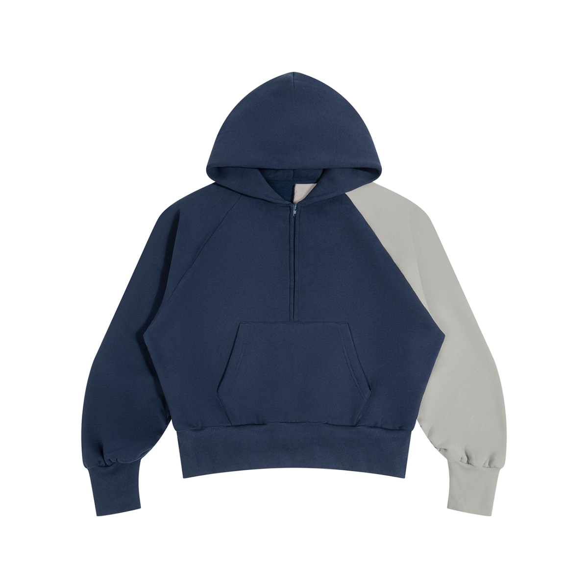 Namari Unisex Color-Block Fleece Hoodie