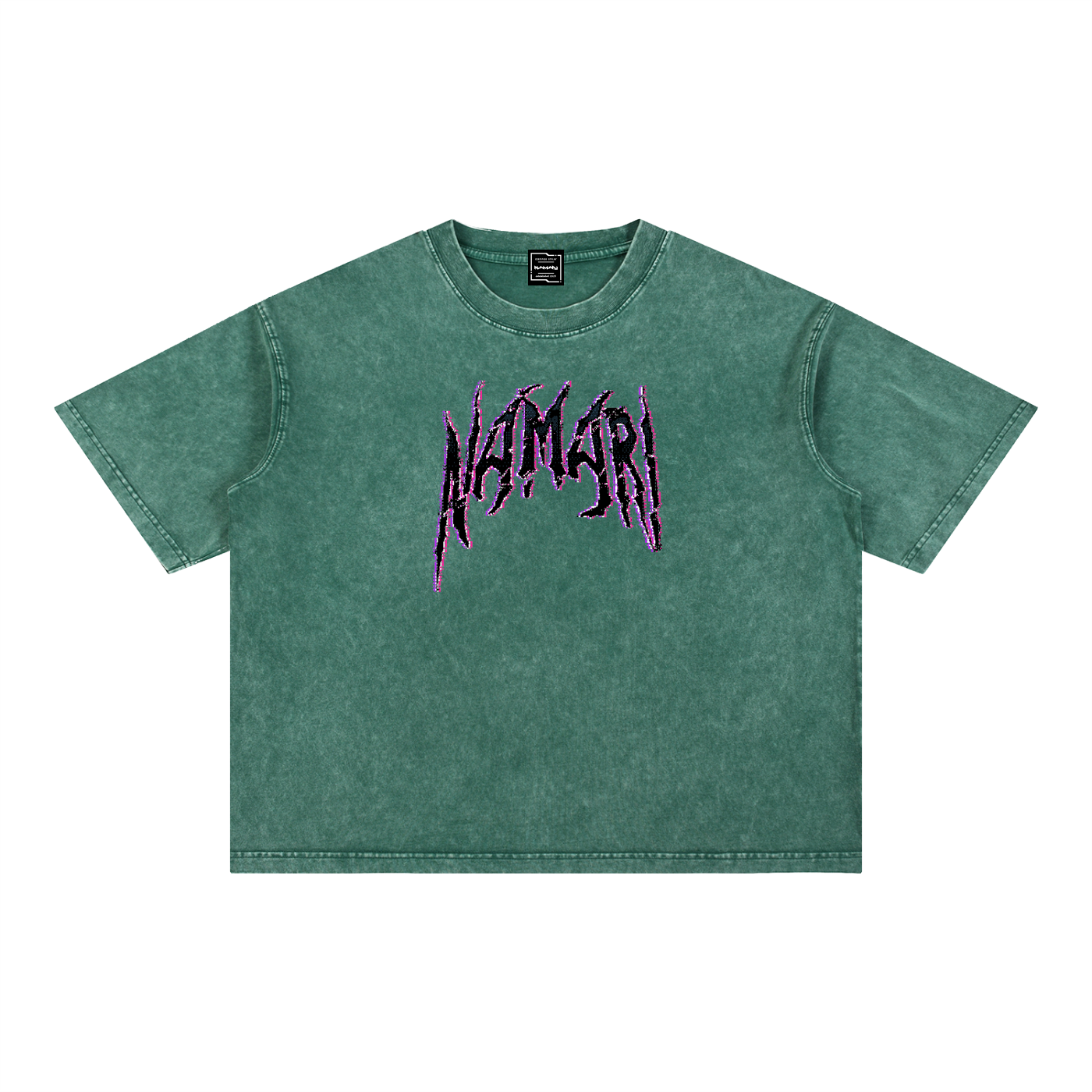 Debt Collector Mineral Wash Boxy Cotton T-Shirt