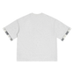 Namari Unisex Plaid Paneled T-Shirt