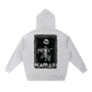 Burial Snow Wash Fleece Oversize Hoodie