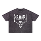 Disintegrate Mineral Wash Boxy Cotton T-Shirt
