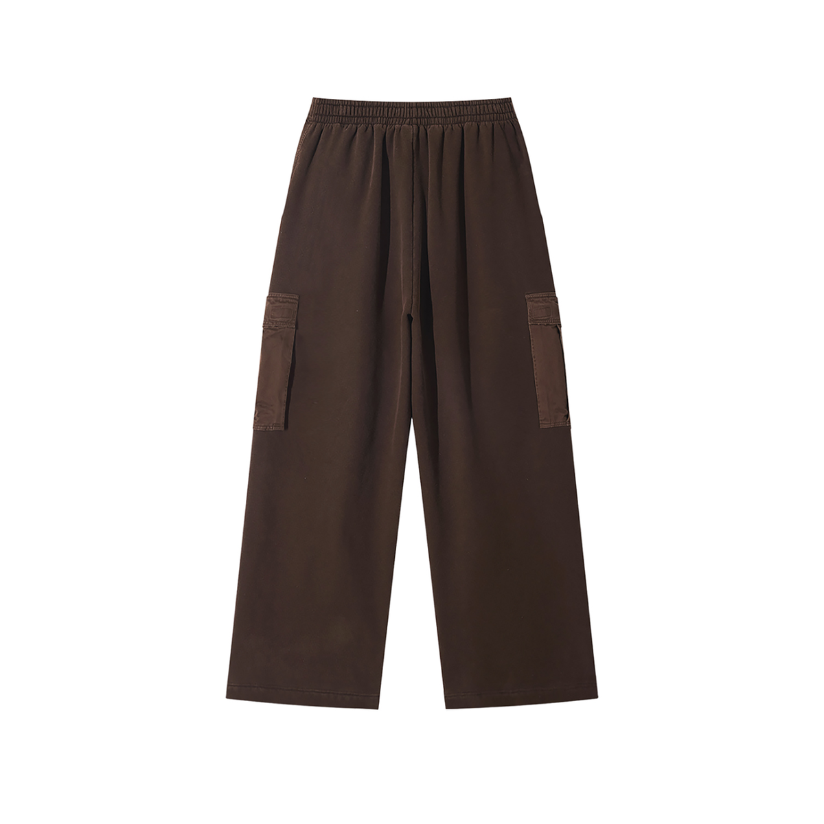 Namari Unisex Sunfade Washed Fleece Cargo Pants