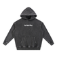 Disintegrate Snow Wash Fleece Oversize Hoodie