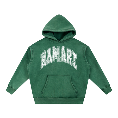 Namari Vintage Snow Wash Fleece Oversize Hoodie