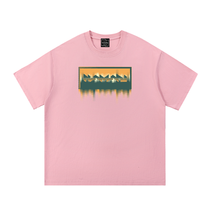 Pixel Fade Essential Cotton T-Shirt