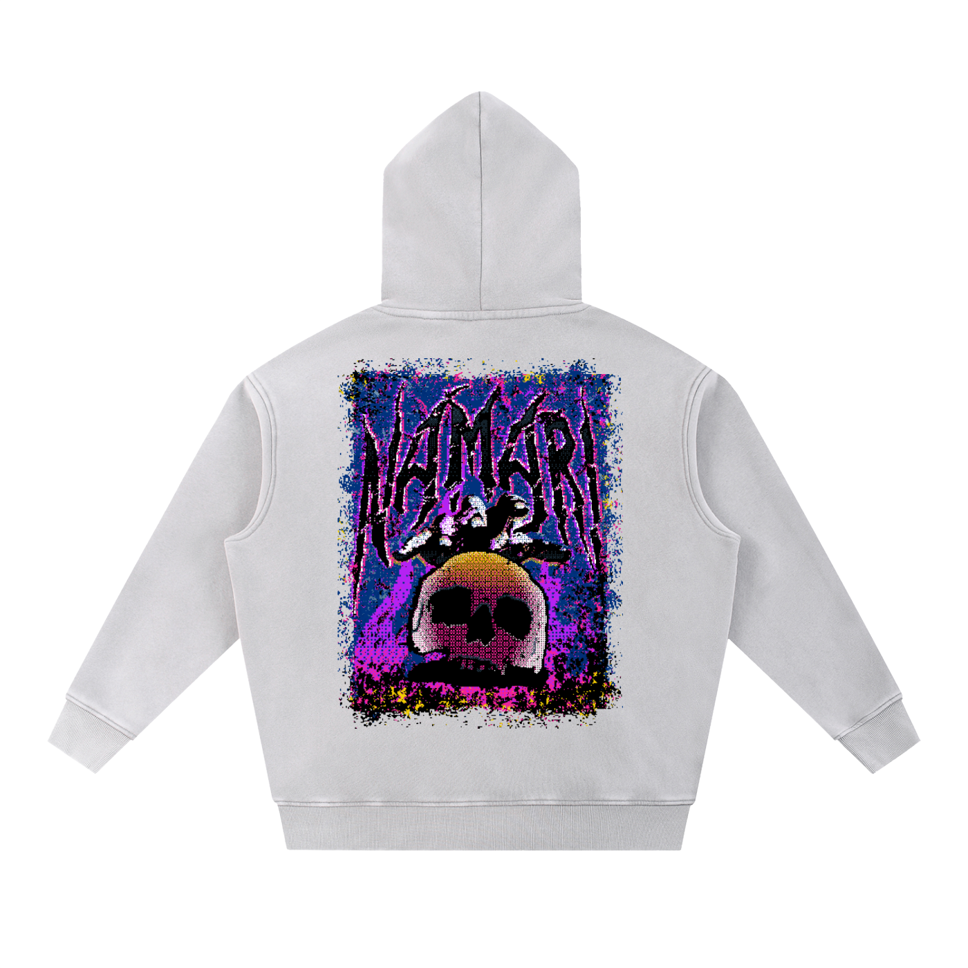 Debt Collector Snow Wash Fleece Oversize Hoodie
