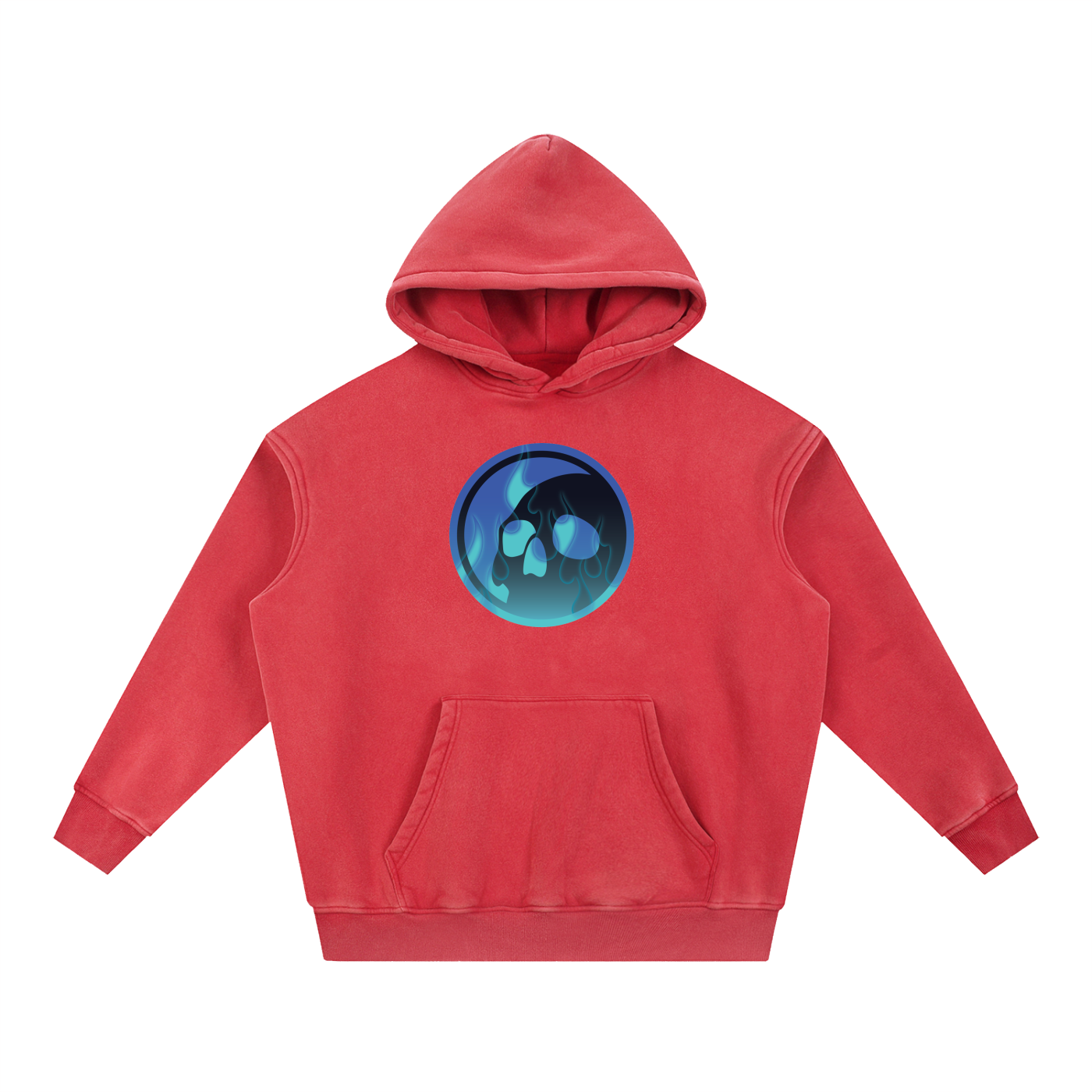 Hot Shot Namari Snow Wash Fleece Oversize Hoodie