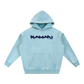 Pursuit of Booty Pixel Art Snow Wash Fleece Oversize Hoodie