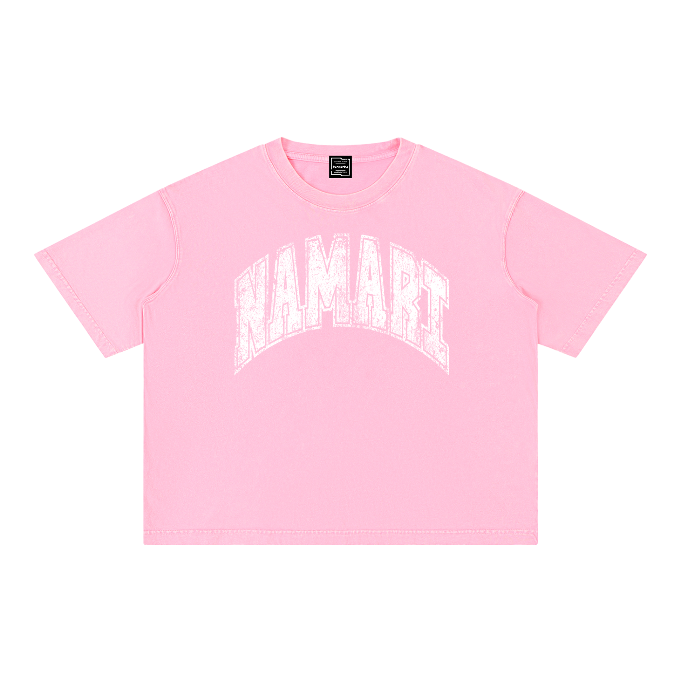 Namari Vintage Mineral Wash Boxy Cotton T-Shirt