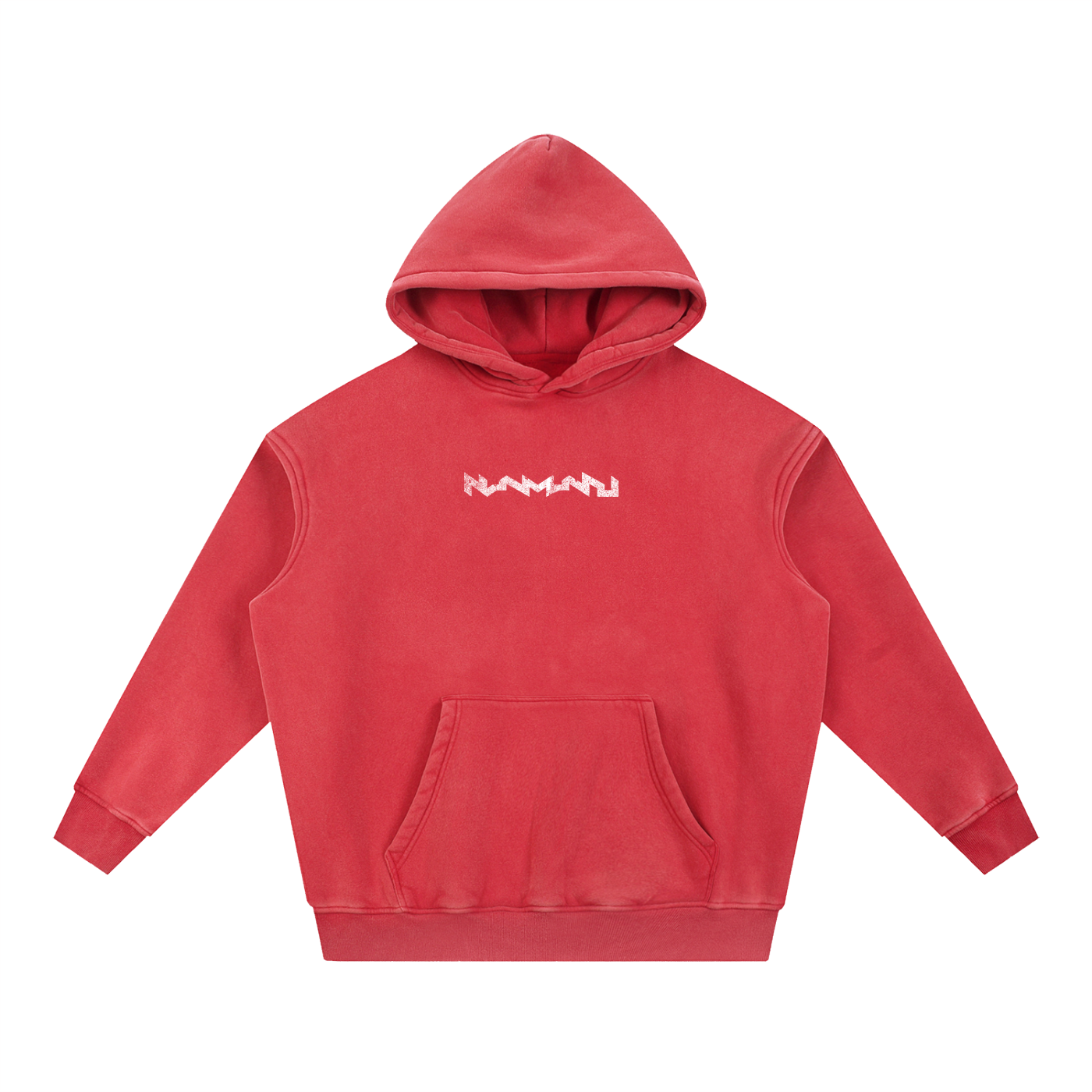 Disintegrate Snow Wash Fleece Oversize Hoodie