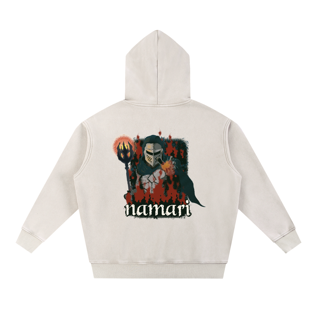 Knights Power Snow Wash Fleece Oversize Hoodie