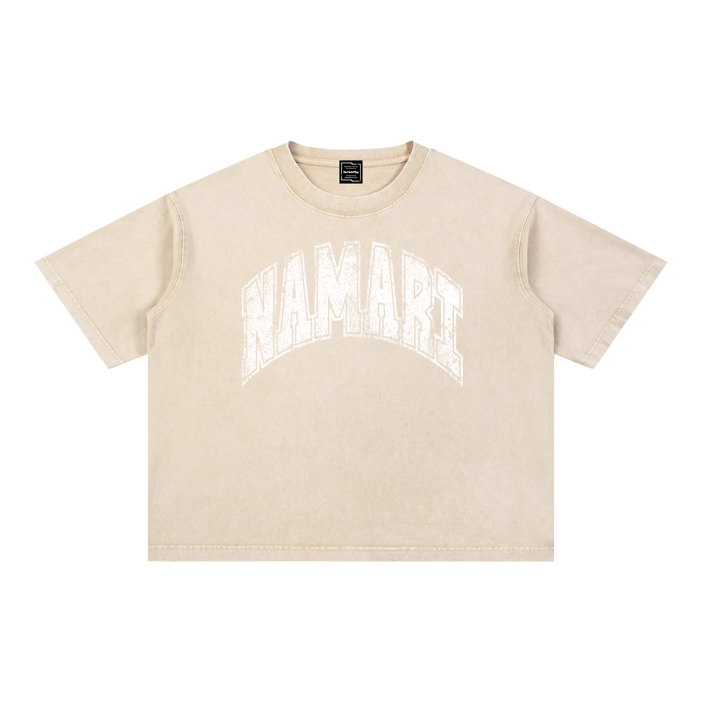 Namari Vintage Mineral Wash Boxy Cotton T-Shirt