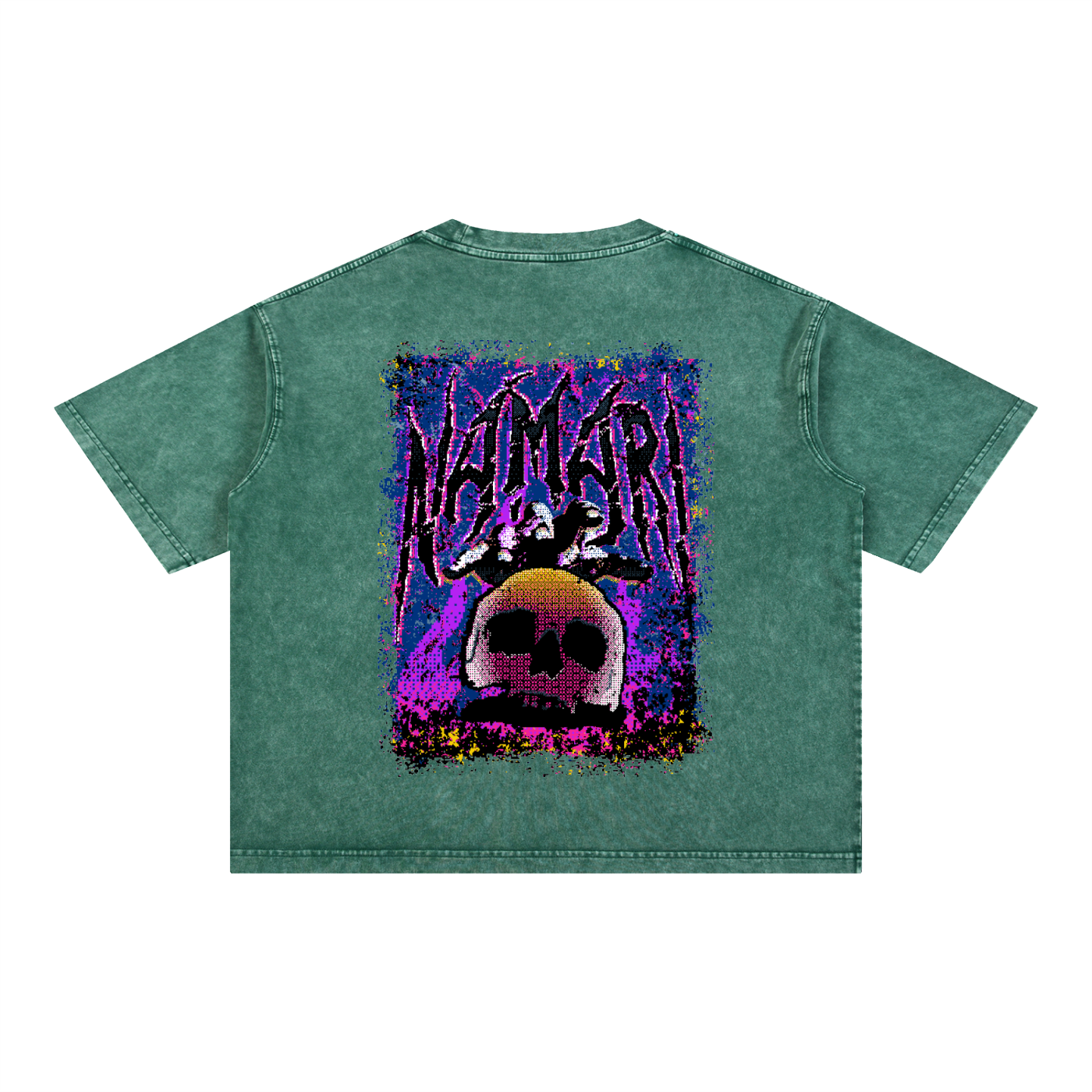 Debt Collector Mineral Wash Boxy Cotton T-Shirt