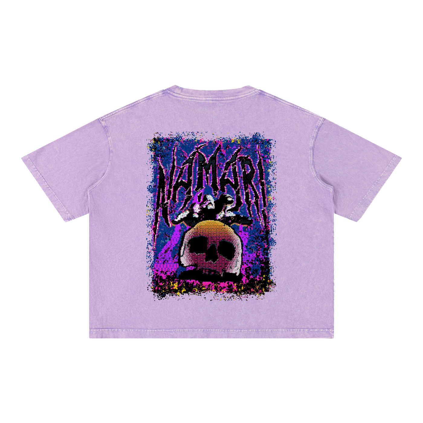 Debt Collector Mineral Wash Boxy Cotton T-Shirt