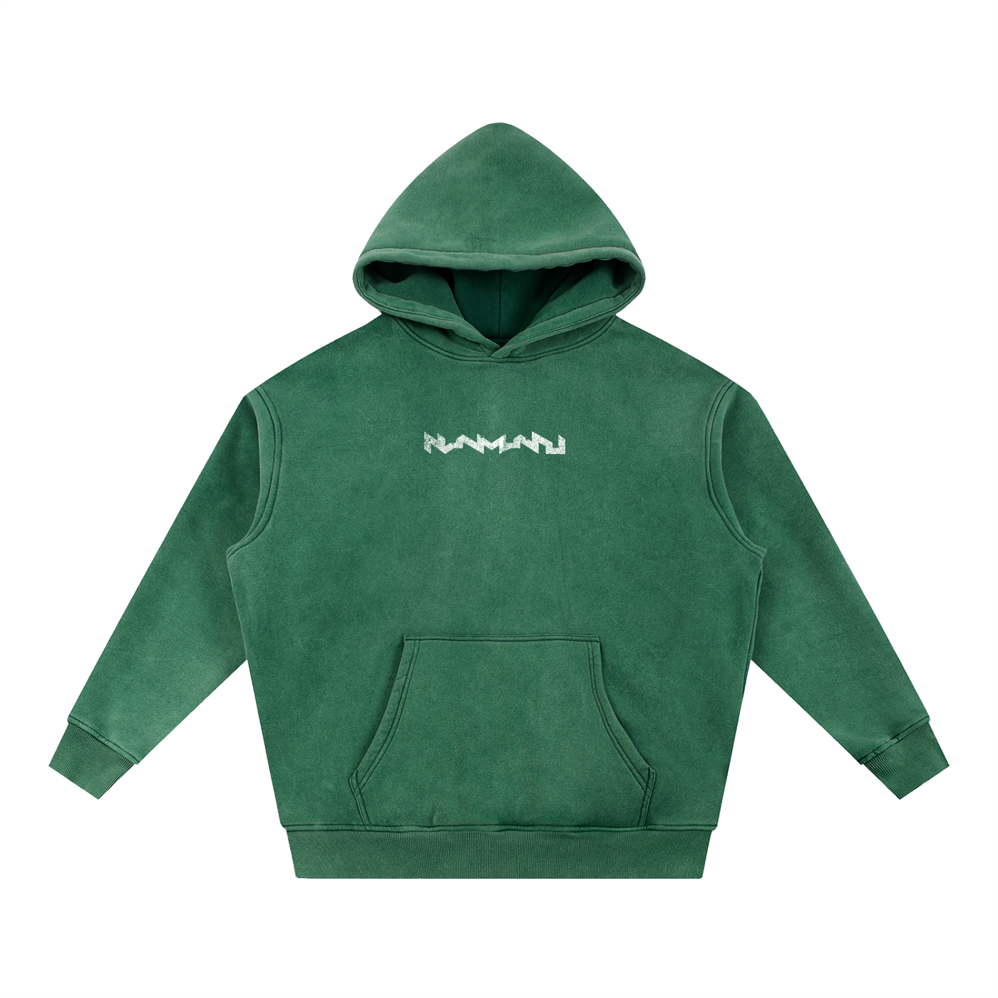 Disintegrate Snow Wash Fleece Oversize Hoodie