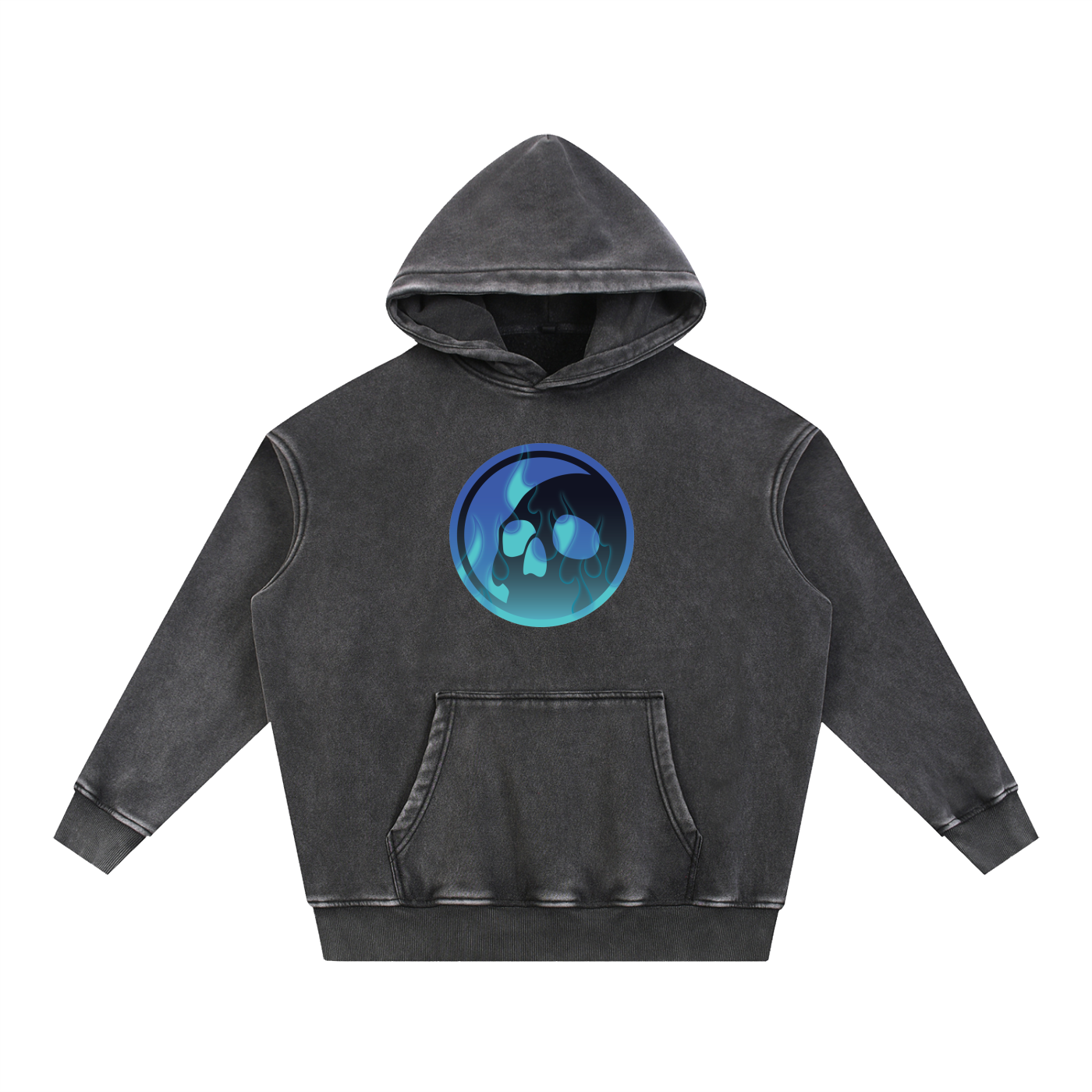 Hot Shot Namari Snow Wash Fleece Oversize Hoodie