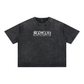 Burial (White) Mineral Wash Boxy Cotton T-Shirt