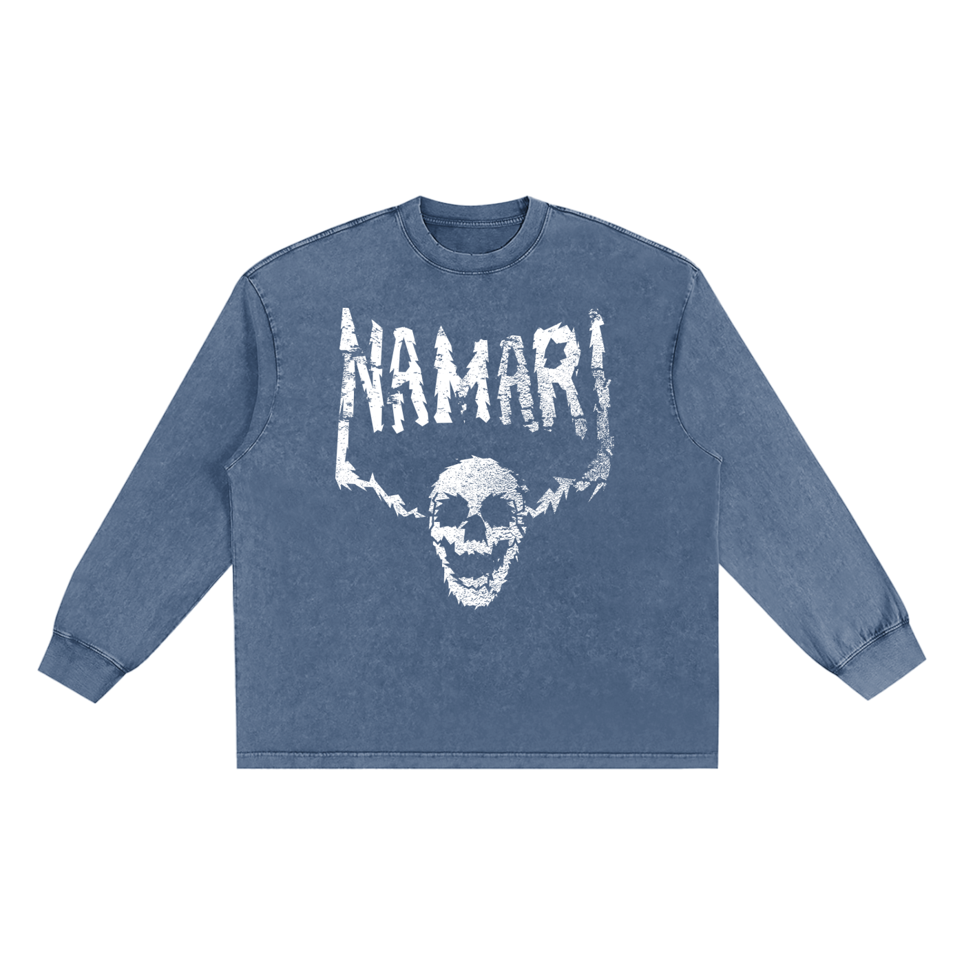 Disintegrate Snow Washed Frayed Edge T-Shirt