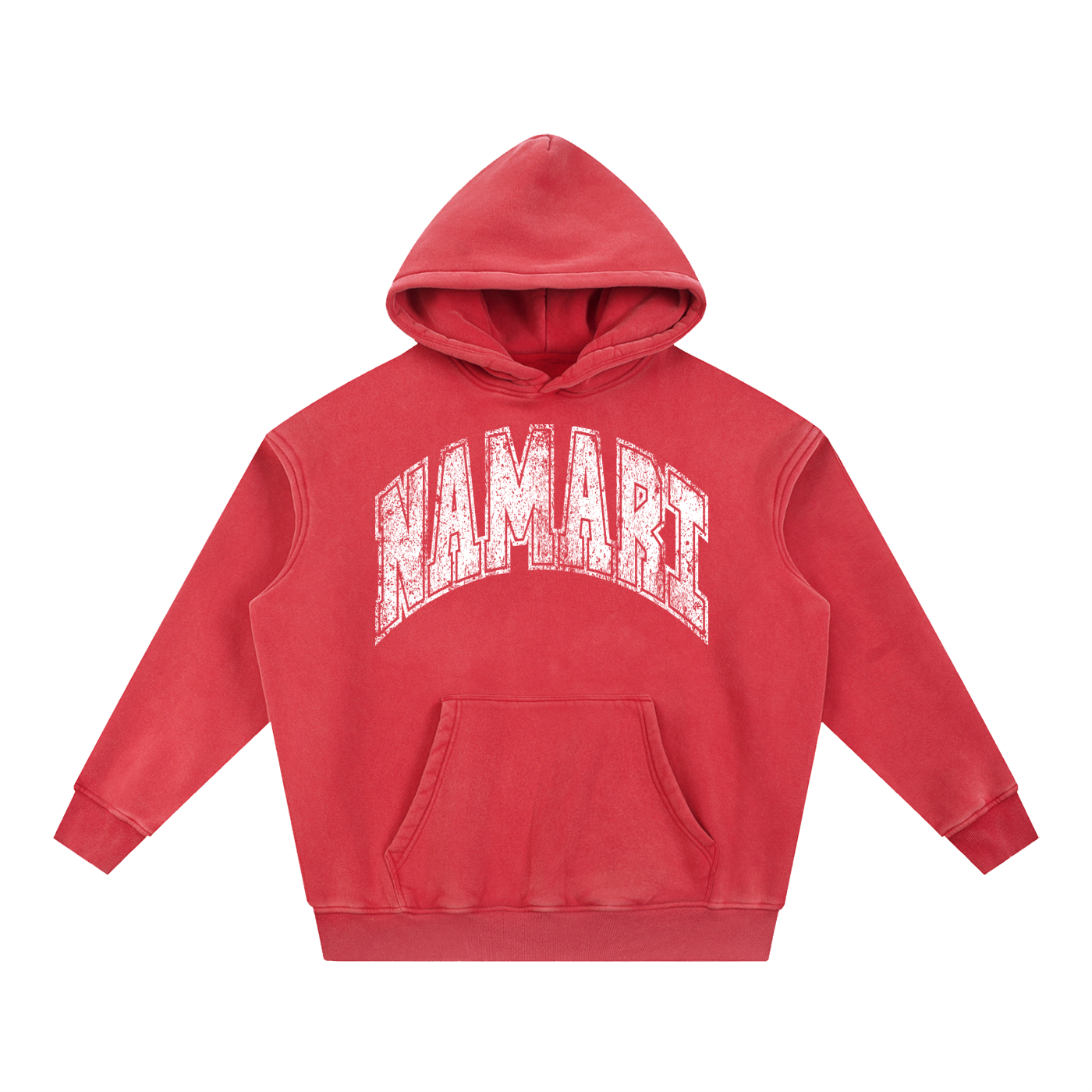 Namari Vintage Snow Wash Fleece Oversize Hoodie