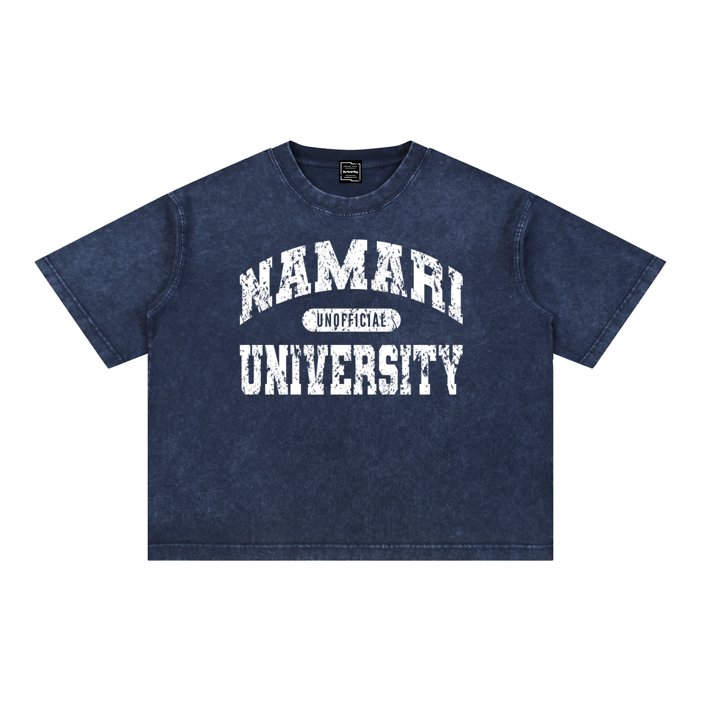 Namari University Mineral Wash Boxy Cotton T-Shirt
