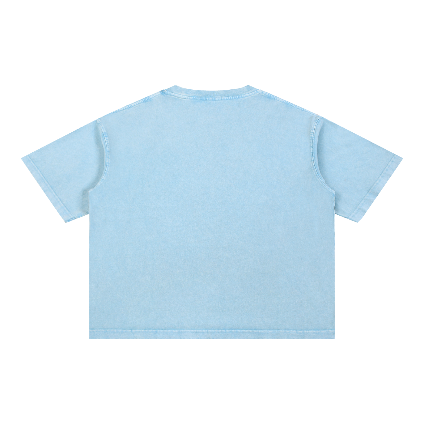 Pursuit of Booty Pixel Art Mineral Wash Boxy Cotton T-Shirt
