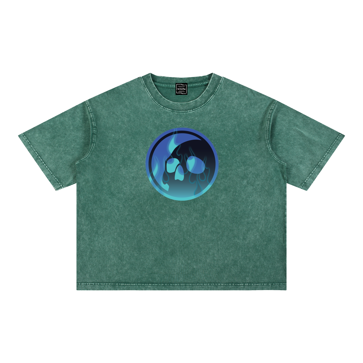 Hot Shot Mineral Wash Boxy Cotton T-Shirt