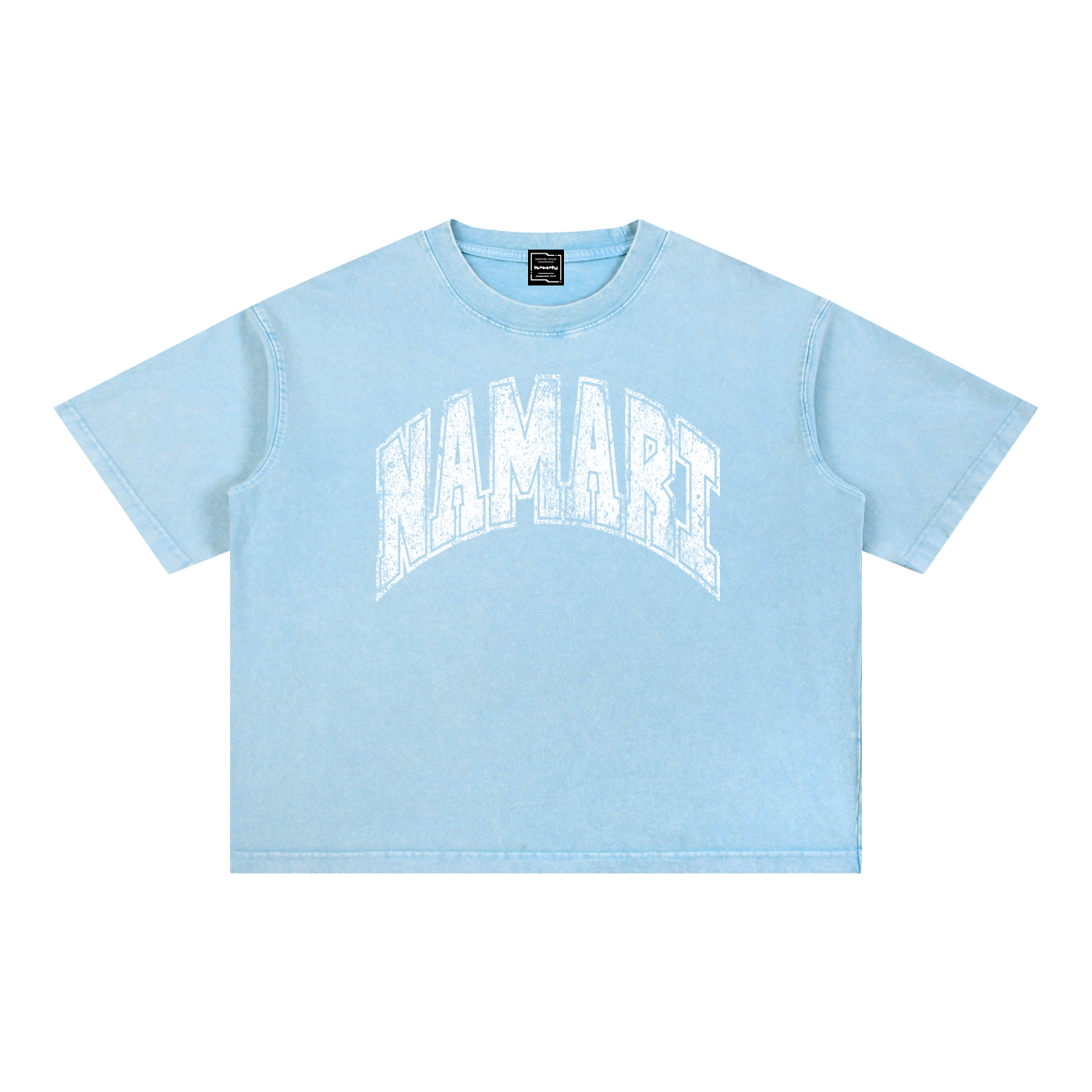 Namari Vintage Mineral Wash Boxy Cotton T-Shirt