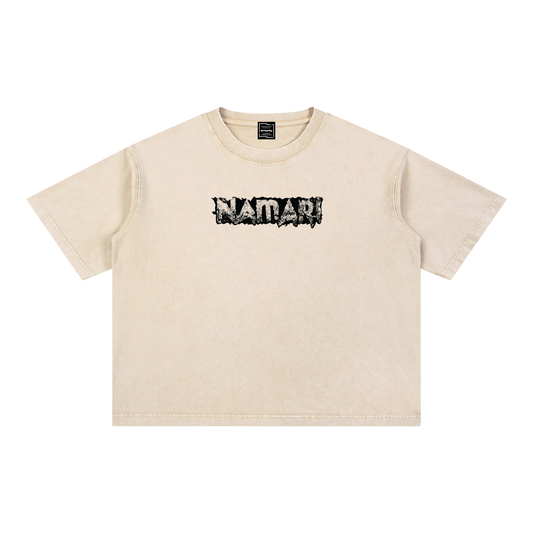 Burial Mineral Wash Boxy Cotton T-Shirt