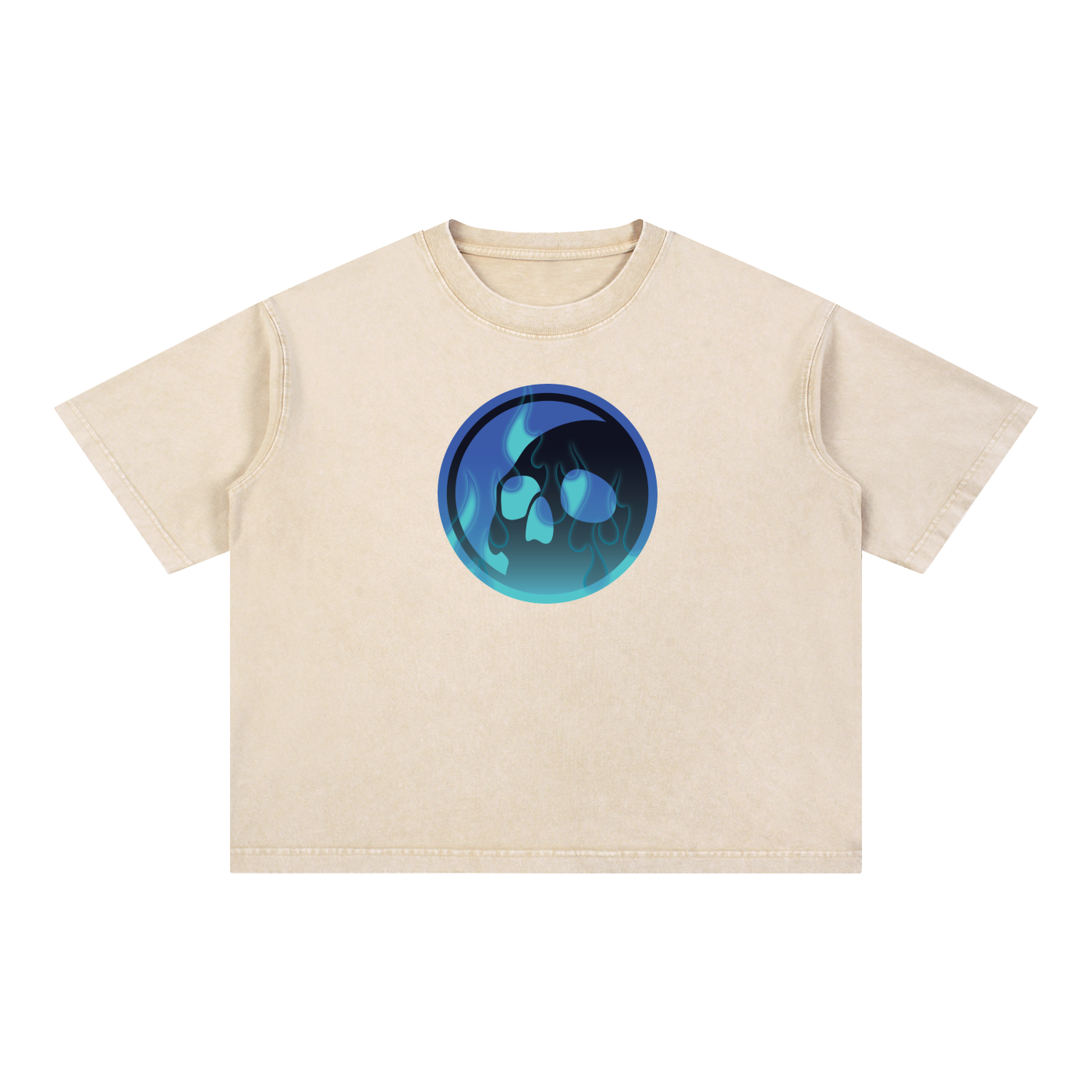 Hot Shot Namari Mineral Wash Boxy Cotton T-Shirt