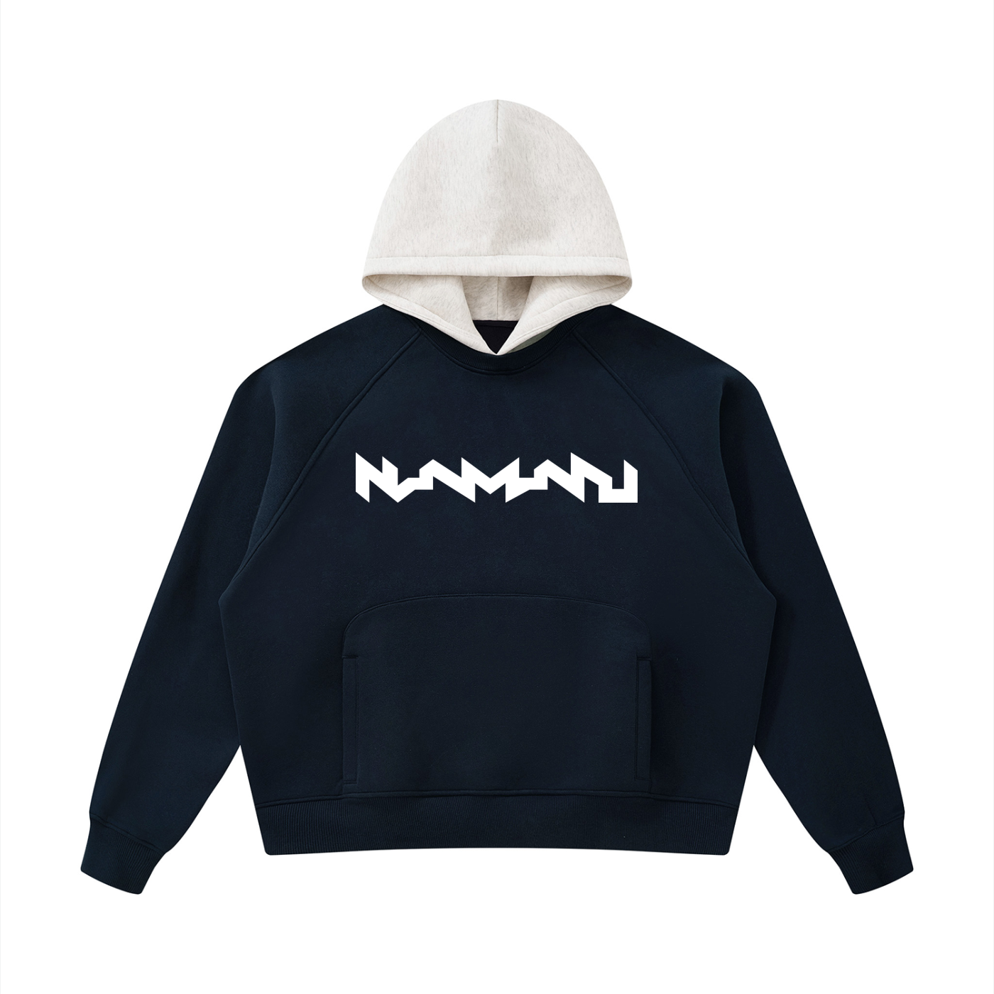 Certified Stylin' Namari Unisex Fleece Raglan Color Block Hoodie