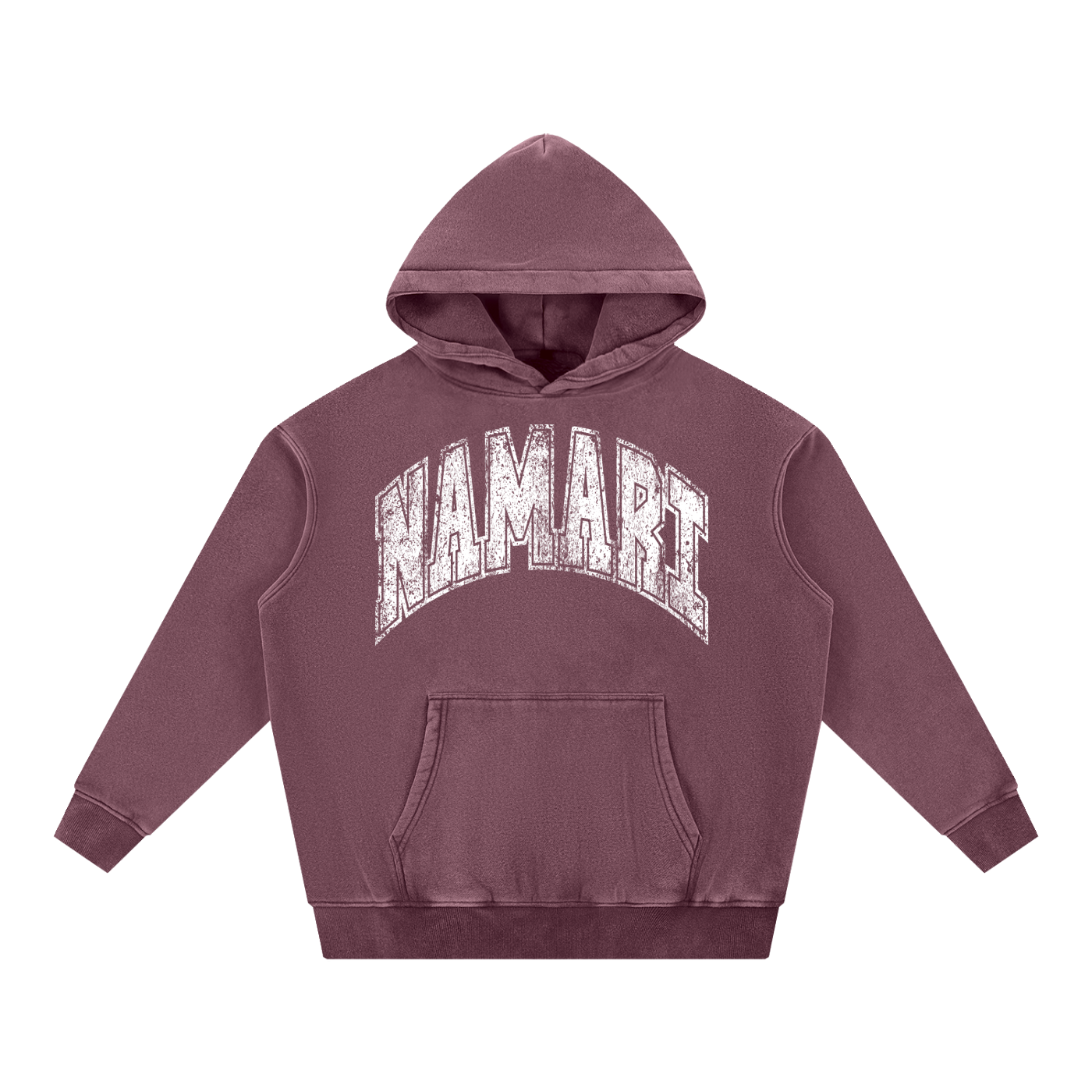 Namari Vintage Snow Wash Fleece Oversize Hoodie