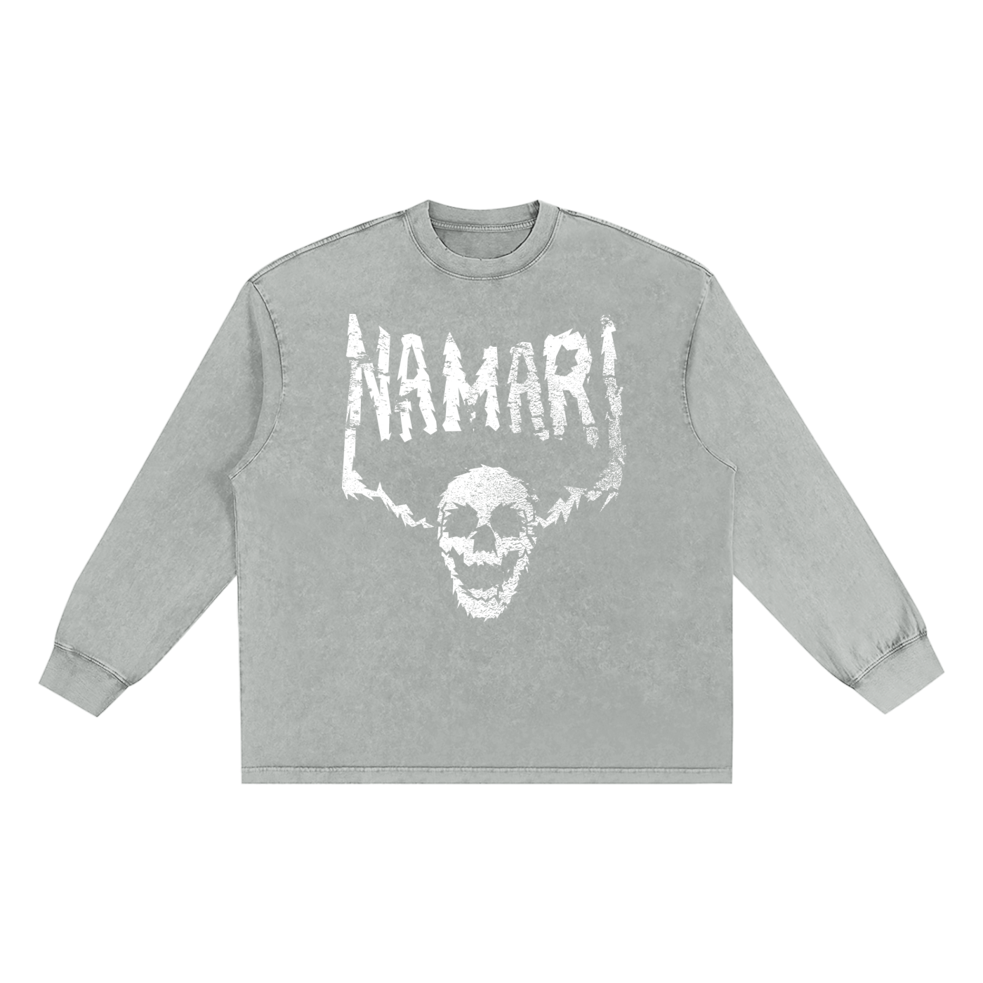 Disintegrate Snow Washed Frayed Edge T-Shirt