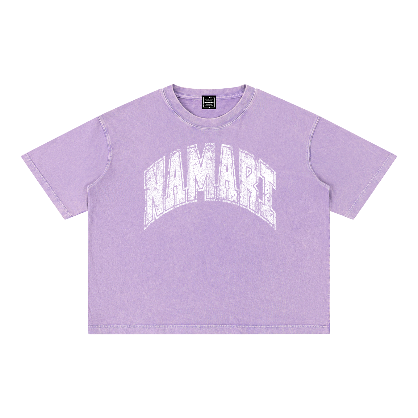 Namari Vintage Mineral Wash Boxy Cotton T-Shirt