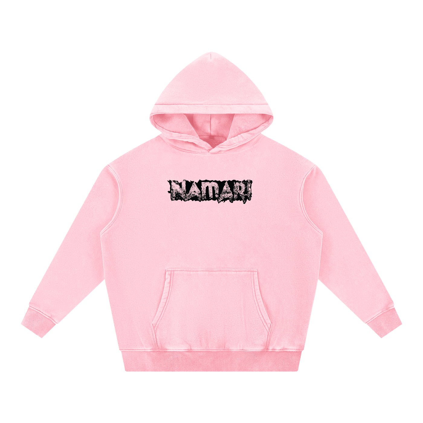 Burial Snow Wash Fleece Oversize Hoodie